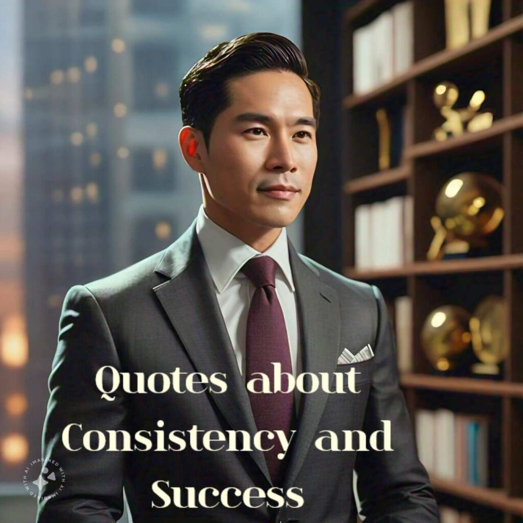 Quotes about Consistency and Success