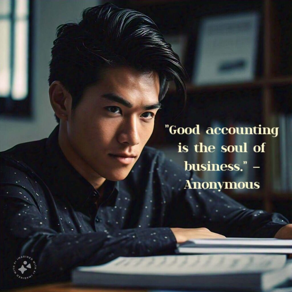 "Good accounting is the soul of business." – Anonymous