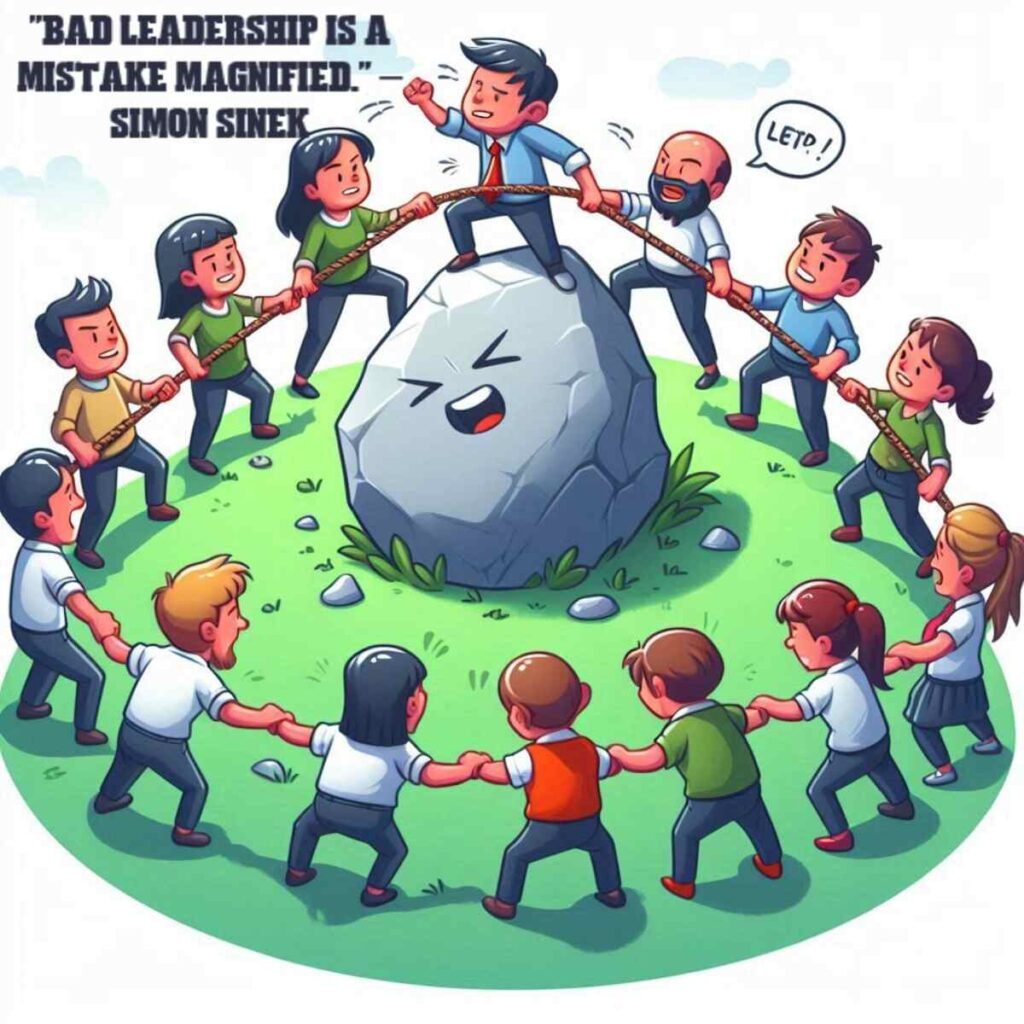  "Bad leadership is a mistake magnified." – Simon Sinek