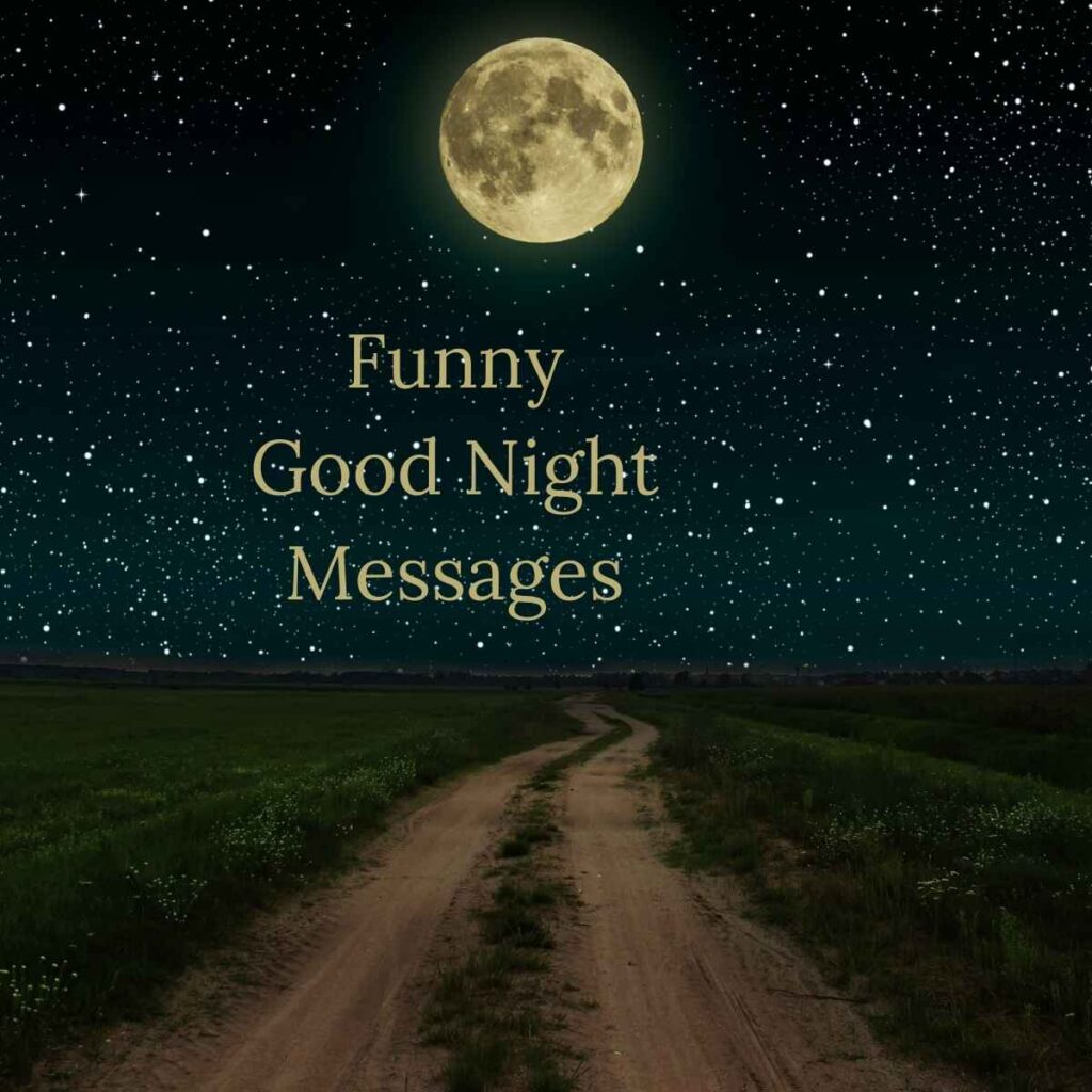 Funny Good Night Messages