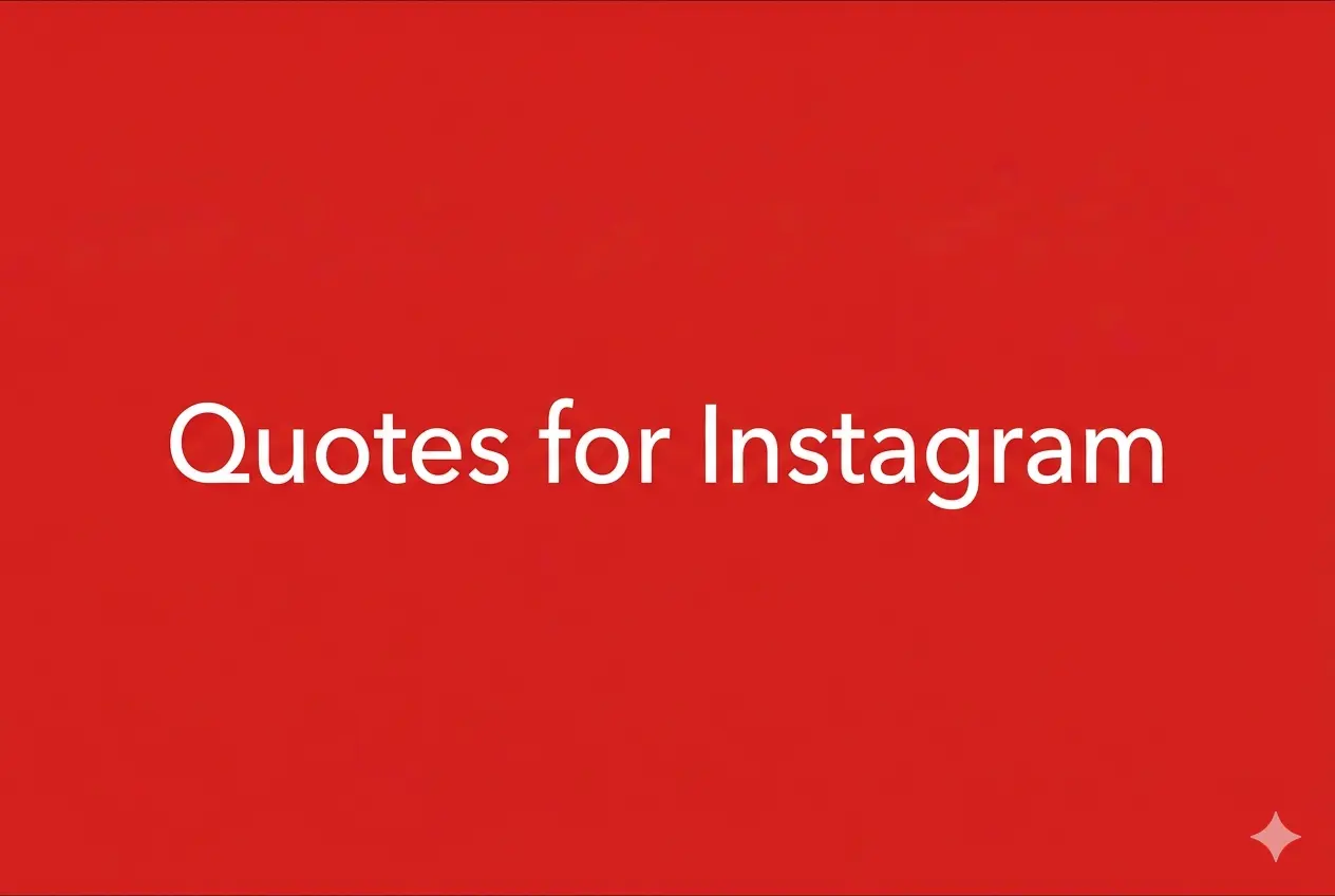 Quotes for Instagram
