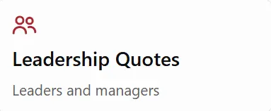 leadership quotes