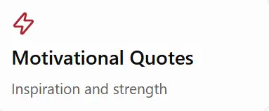 Motivational quotes