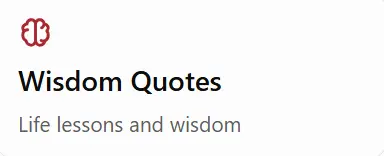 wisdom quotes